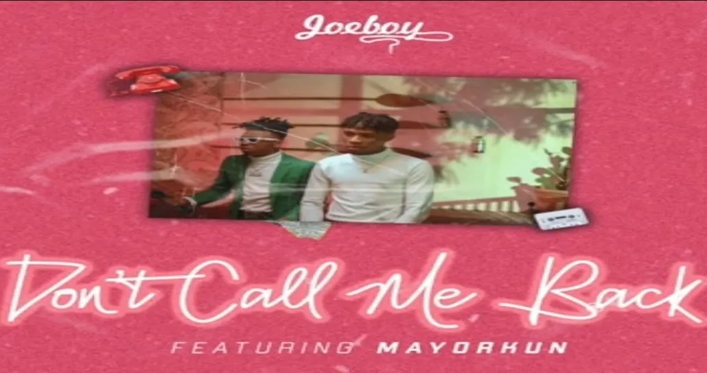 Don't Call Me Back by Joeboy