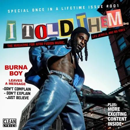 Tested, Approved And Trusted by Burna Boy